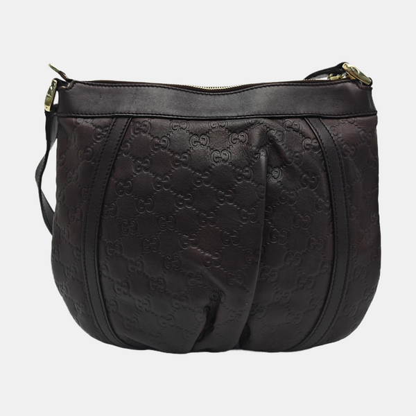 Abbey Monogram Calfskin Brown