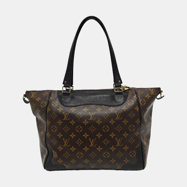 ESTRELA Monogram Coated Canvas Brown