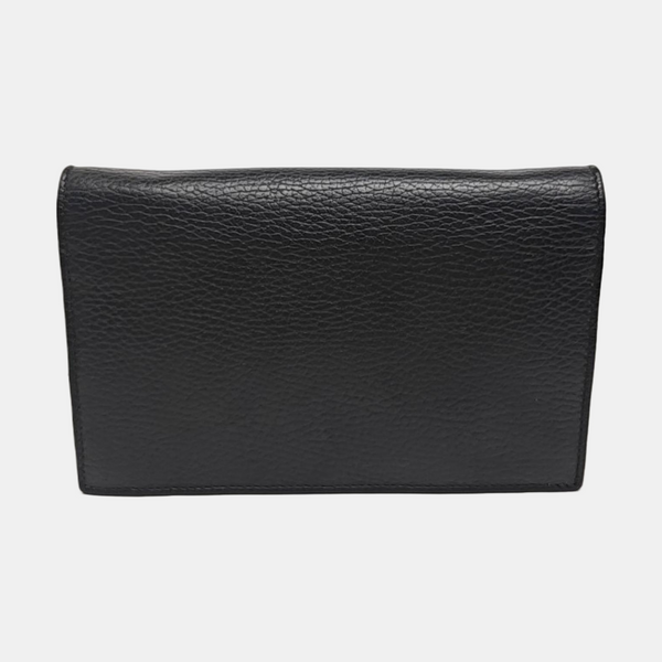 Interlocking G Small Calfskin Black