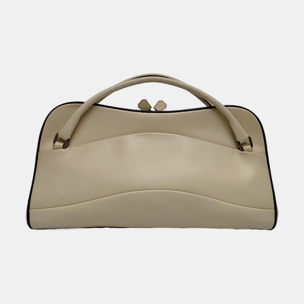 Quilted Calfskin Beige