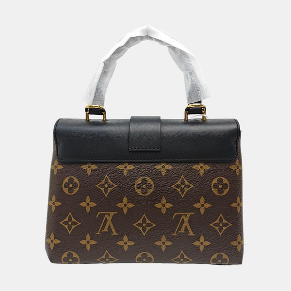 LOCKY BB Monogram Coated Canvas Brown