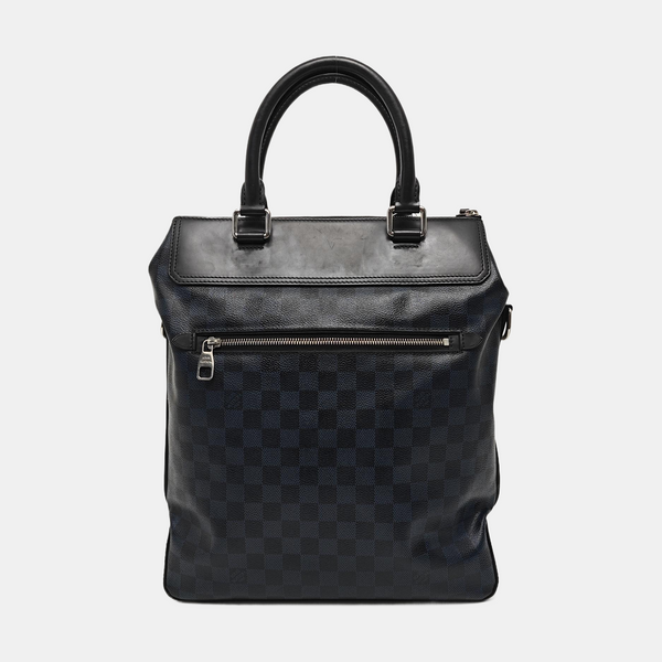 GREENWICH Damier Coated Canvas Blue