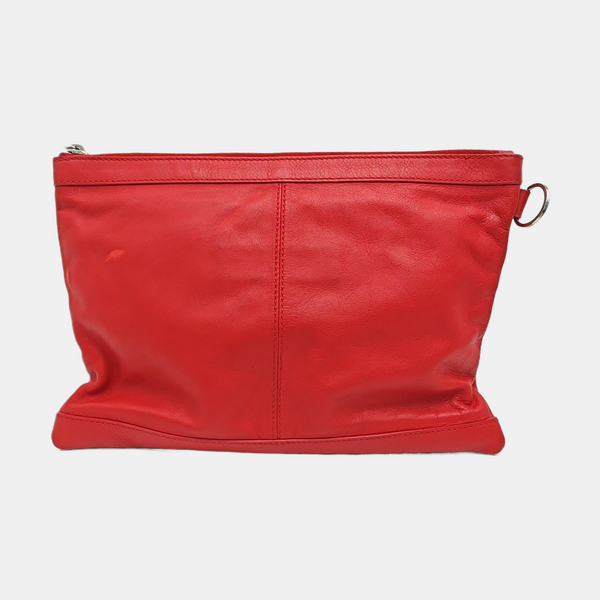 Classic City Small Lambskin Red