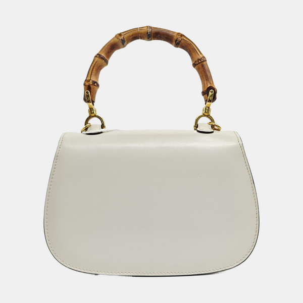Bamboo 1947 Small Calfskin White