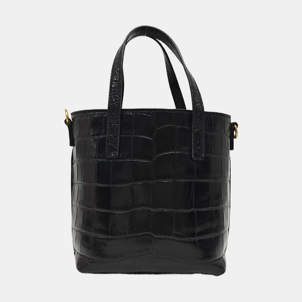 Calfskin Shoulder Bag Black