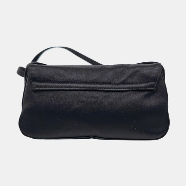 Silk Satin Black
