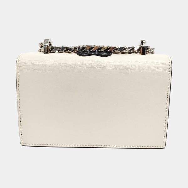 Calfskin Shoulder Bag White