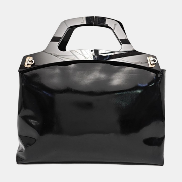 Calfskin Tote Bag Black