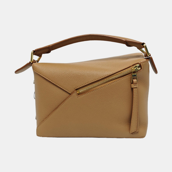 Puzzle Small Calfskin Brown