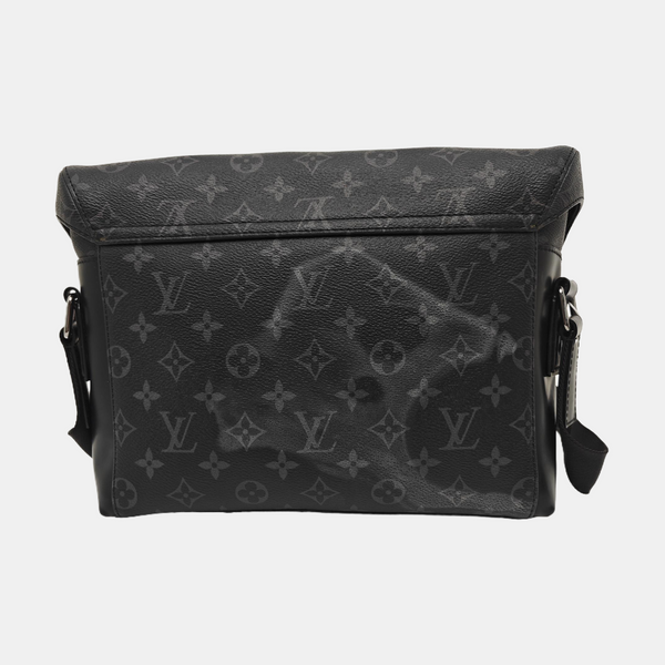 VOYAGER PM Monogram Coated Canvas Black
