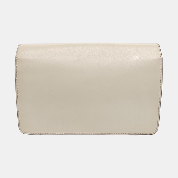 Calfskin Shoulder Bag Beige