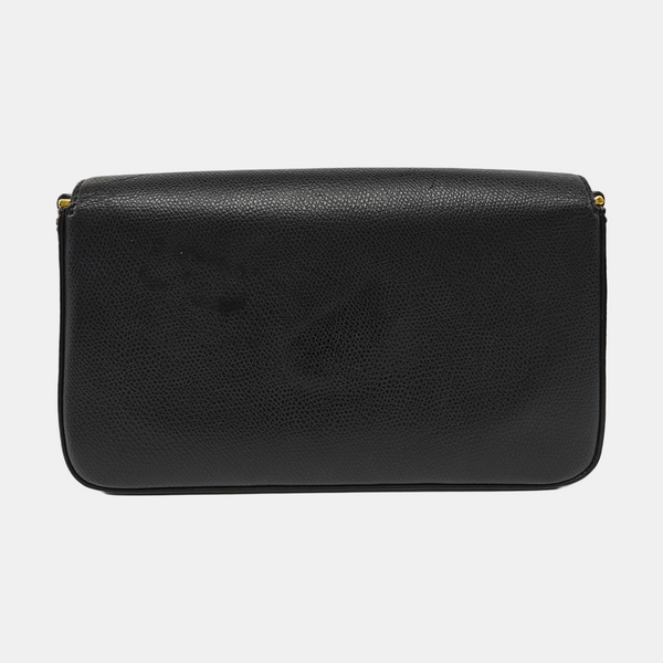 Calfskin Shoulder Bag Black