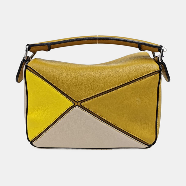 Puzzle Mini Calfskin Multicolor