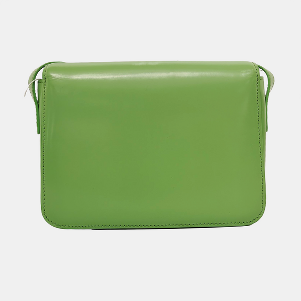 TRIOMPHE Small Quilted Calfskin Green