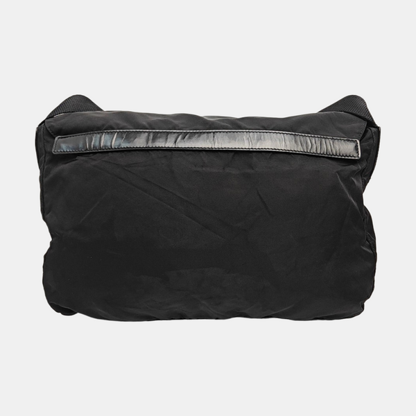 Vela Messenger Bag Nylon Black