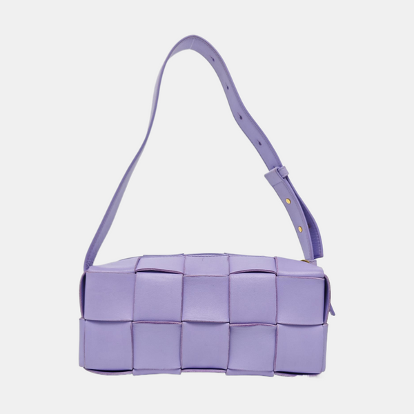 Intrecciato Small Lambskin Purple