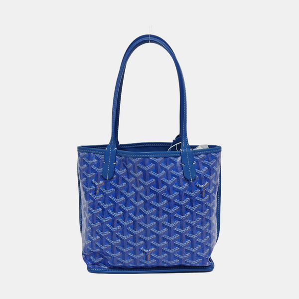 Anjou Mini Coated Canvas Blue