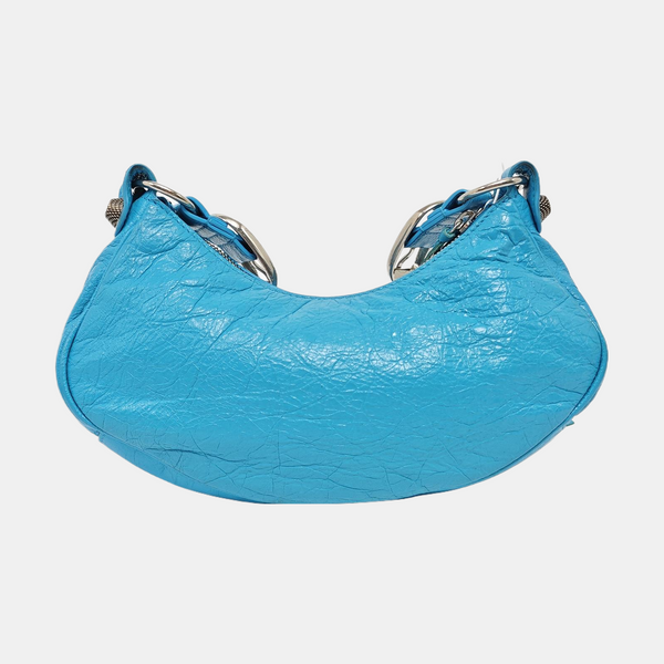 Le Cagole Mini Lambskin Blue