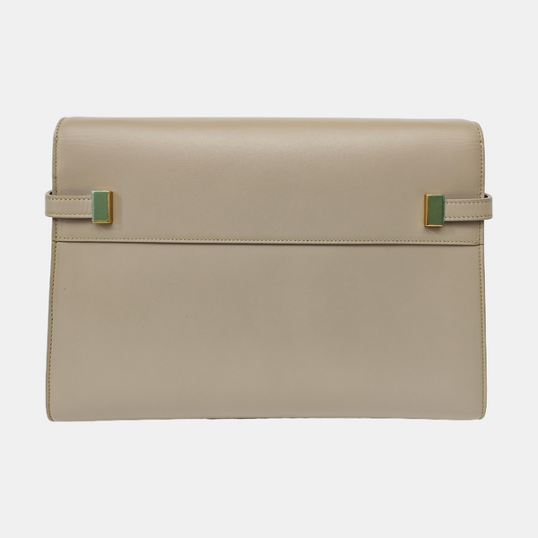 MANHATTAN Medium Calfskin Beige