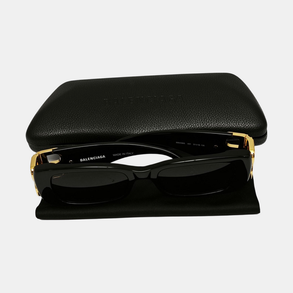 Synthetic Sunglasses Black