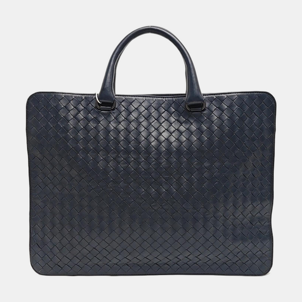 Calfskin Shoulder Bag Blue