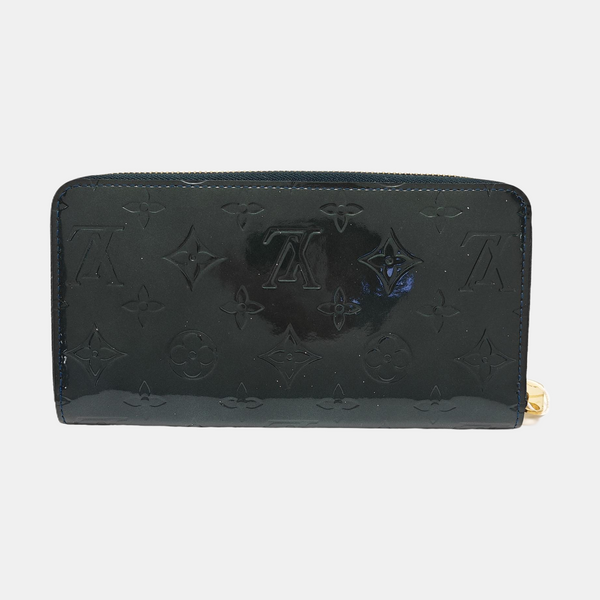 ZIPPY Patent Leather Green Wallet