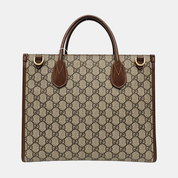 Retro Small Monogram Coated Canvas Brown