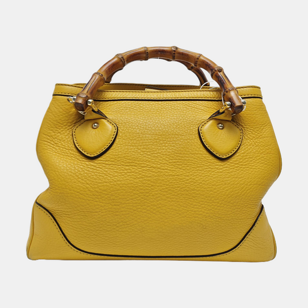 Bamboo 1947 Medium Calfskin Yellow