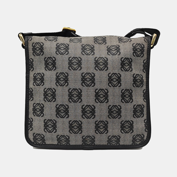 Monogram Coated Canvas Gray