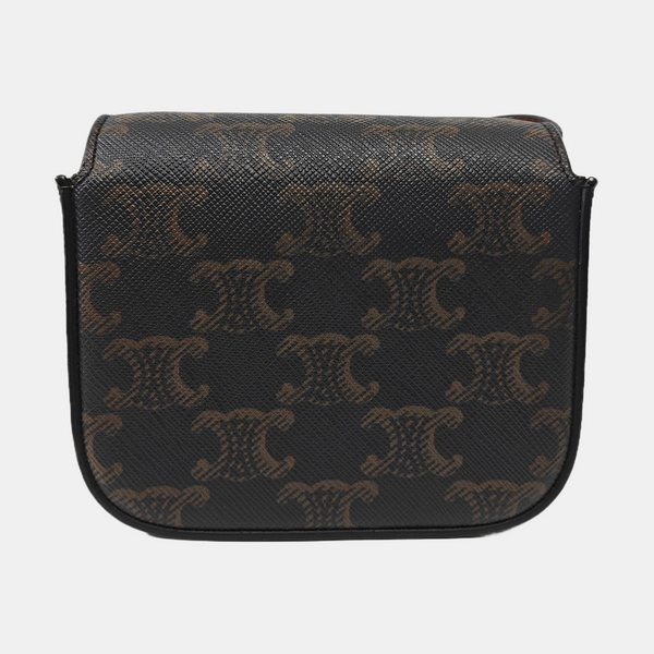 TRIOMPHE Mini Coated Canvas Black