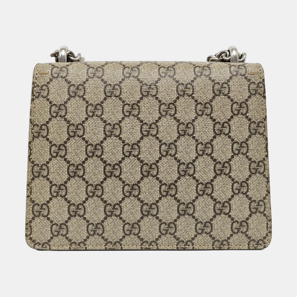 Dionysus Mini Monogram Lona Revestida Beige
