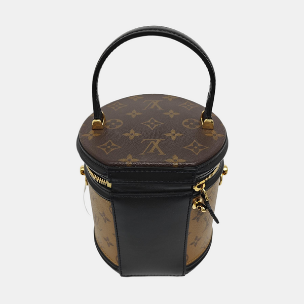 CANNES PM Monogram Coated Canvas Brown