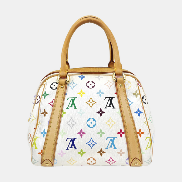 LV × TM PRISCILLA Monogram Coated Canvas White