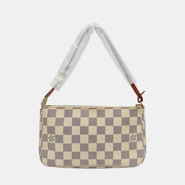 ACCESSOIRES GM Damier Azur Coated Canvas White