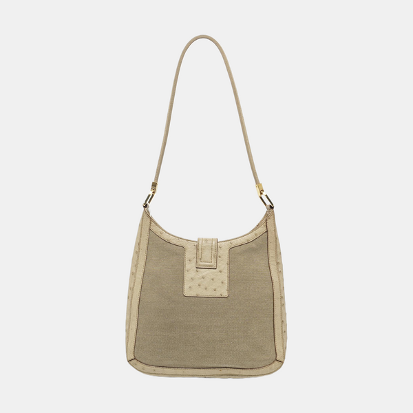 Canvas Shoulder Bag Brown
