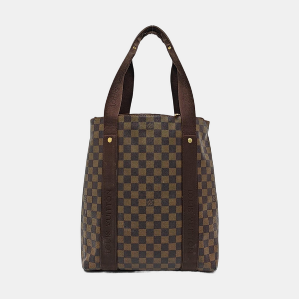 VINTAGE BEAUBOURG Damier Ebene Coated Canvas Brown
