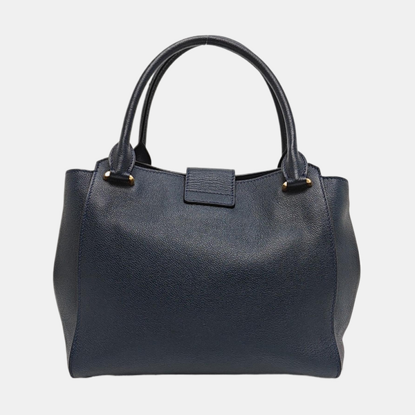 Buckle Calfskin Blue