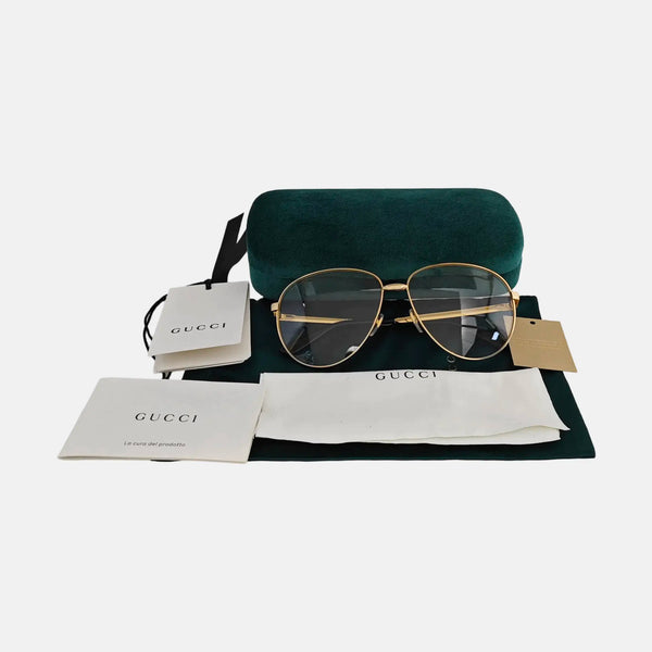 Metal Sunglasses Yellow