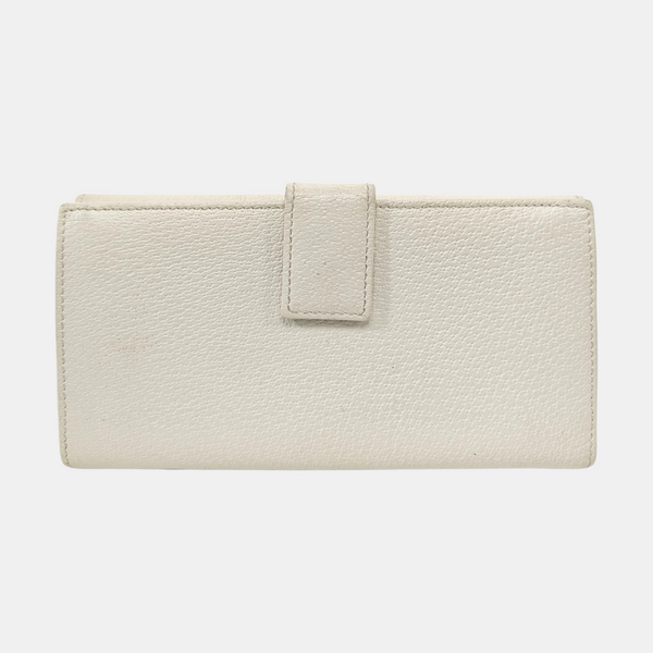 Blondie Calfskin White Wallet