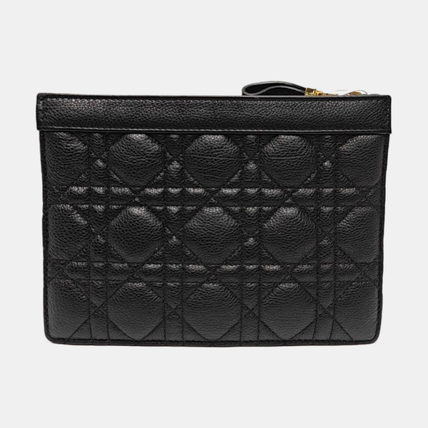 Dior Caro Mini Cannage Calfskin Black