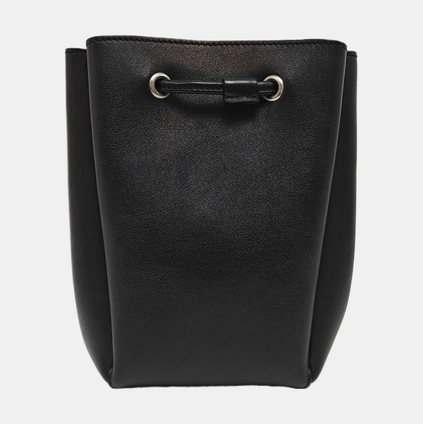 Calfskin Bucket Bag Black