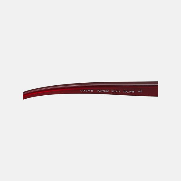 Synthetic Eyeglasses Red