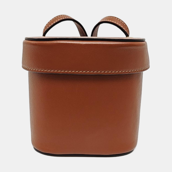 Calfskin Shoulder Bag Brown