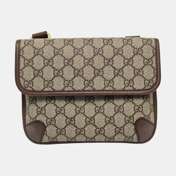 Neo Vintage Small Monogram Coated Canvas Beige