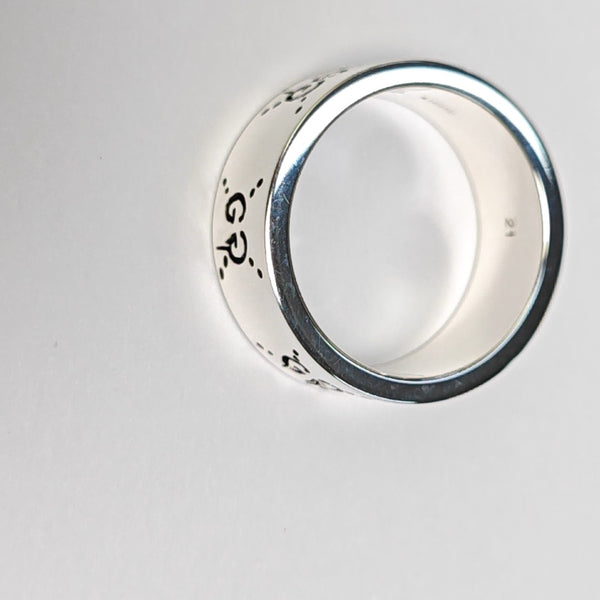 Ghost 925 Sterling Silver Ring HK 21