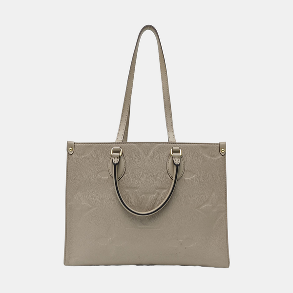 ONTHEGO MM Monogram Calfskin Gray
