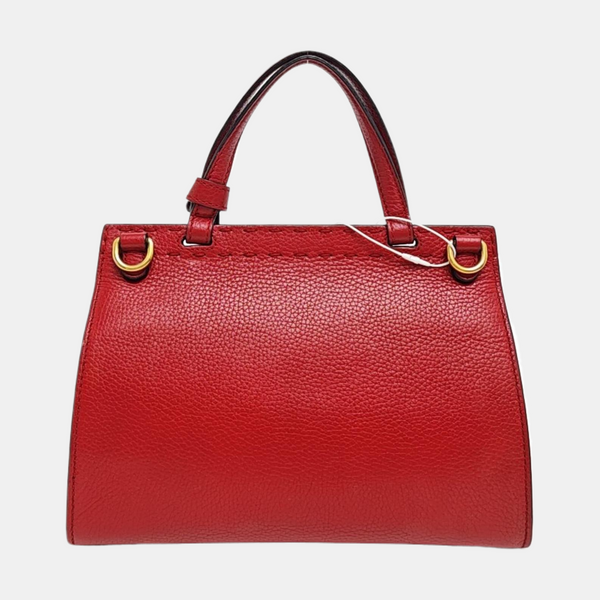 GG Marmont Medium Calfskin Red