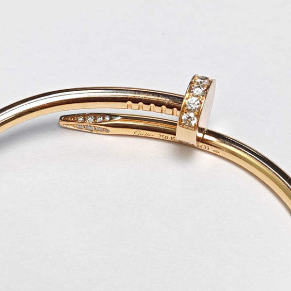 JUSTE UN CLOU 18k Rose Gold Bangle