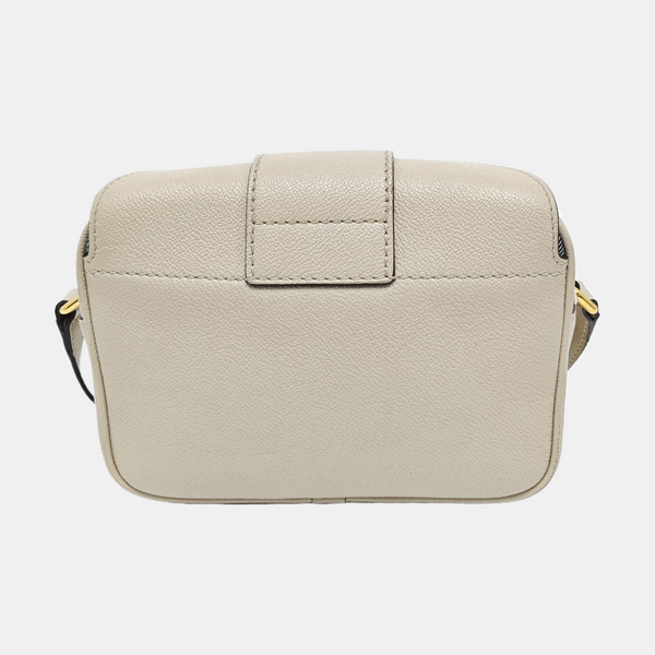 Buckle Calfskin Beige
