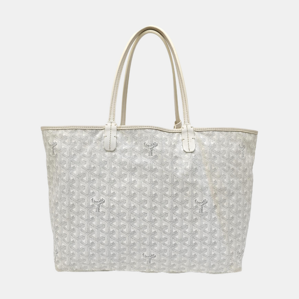 Saint Louis PM Coated Canvas White